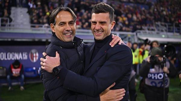 pelatih Simone Inzaghi dan Thiago Motta 241024