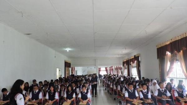Ratusan Pelajar SMP Try Out di Pakpak Bharat
