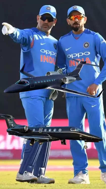 These Indian cricketers own luxury private jets