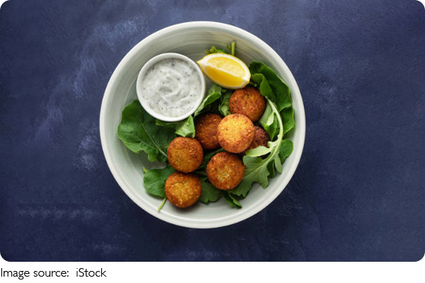 Falafel Panggang Renyah