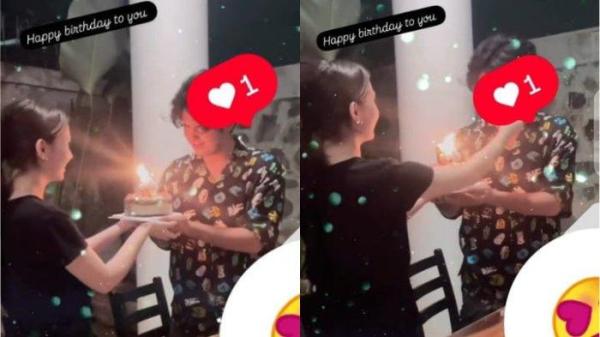 Richelle Skornicki beri kejutan ulang tahun untuk Aliando
