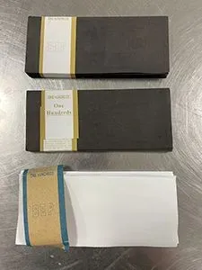 Tumpukan dolar hitam yang dibawa WNI (dok. Situs resmi CBP)