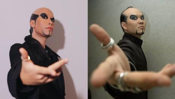 Gaya Vidi Aldiano mirip banget Deddy Corbuzier.