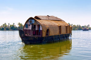 Houseboat on Kerala