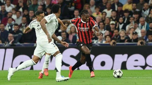 Rafael Leao UCL vs Real Madrid 041124