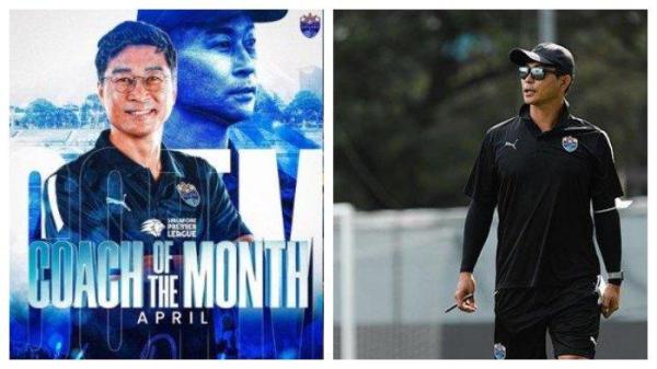 Mantan pelatih klub Singapura Lion City Sailors, Kim Dohoon.