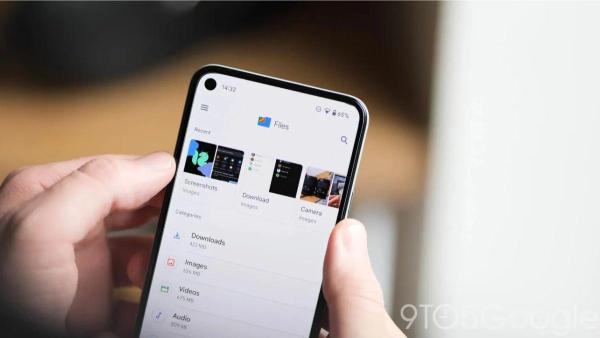 Ilustrasi aplikasi Files by Google di HP Android