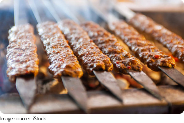 Kebab-Köstlichkeiten
