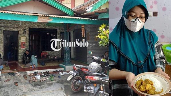 Sri Sardiani, saat menunjukan Rica-rica ISI yang terkenal pedas.