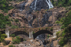 Bridge: Dudhsagar Falls