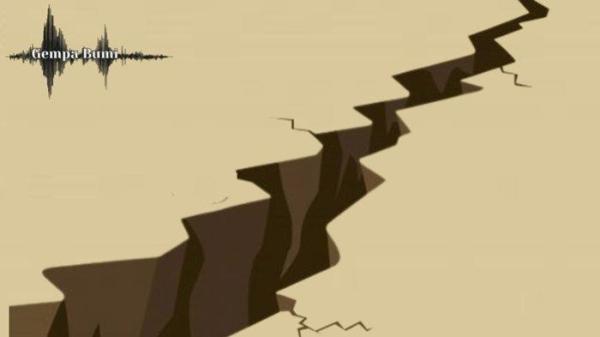 Ilustrasi gempa bumi - Gempa hari ini dengan magnitudo 2.9 getarkan wilayah Sumur, Banten, Selasa (12/11/2024).