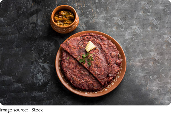 Ragi Roti from India