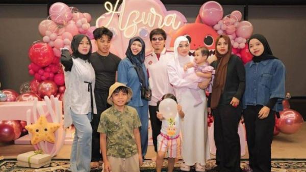 Gen Halilintar datang ke ultah Azura