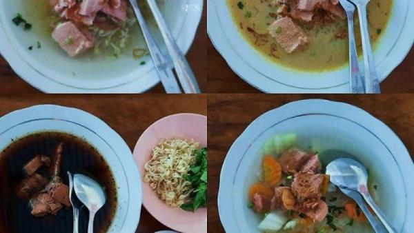 Gambar menu Rumah Makan Pak Die Solo Balapan, dekat dengan Stasiun Solo Balapan