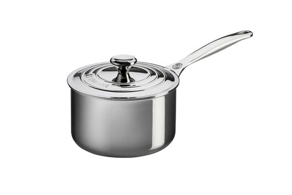 Le Creuset Tri-Ply Stainless Steel 3-Quart Saucepan