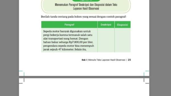 Bahasa Indonesia kelas 9 halaman 25 Kurikulum Merdeka