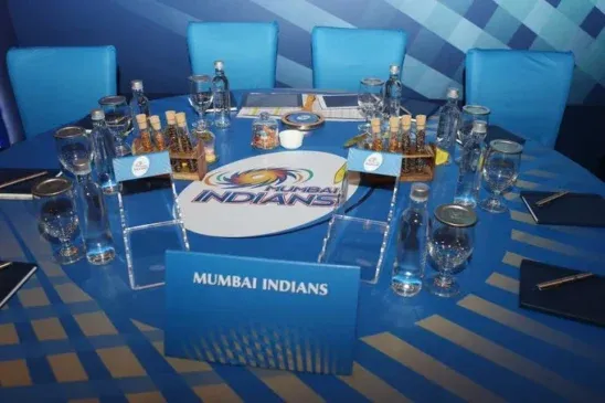 Mumbai Indians auction table spencer Johnson