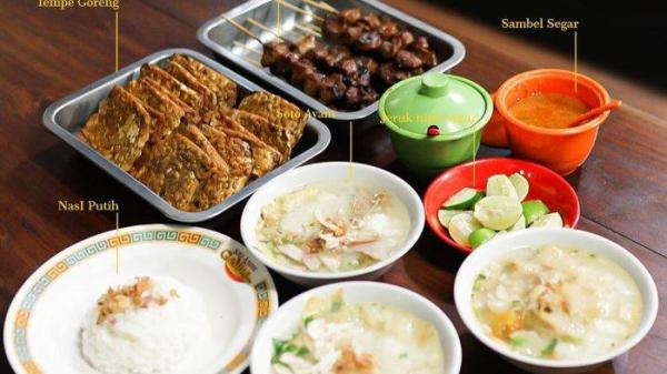 Soto Gading, satu tempat sarapan di Solo, Jawa Tengah.