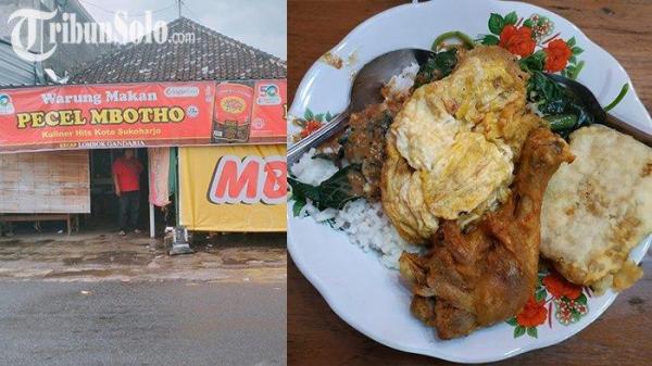 Pecel Mbotho beralamatkan di Dusun Jatirejo, Desa Mulur, Kecamatan Bendosari, Sukoharjo, Minggu (4/2/2024).