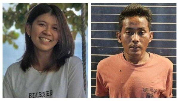 Jessica Sollu (23) yang menjadi korban pembunuhan dan rudapaksa oleh sopir travel, Akmal (23) di Kabupaten Luwu Timur, Sulawesi Selatan pada Selasa (13/11/2024) dini hari. Jasad Jessica pun ditemukan di jurang di Dusun Sampuraga, Desa Kasintuwu, Kecamatan Mangkutana, Luwu Timur, Sulawesi Selatan.