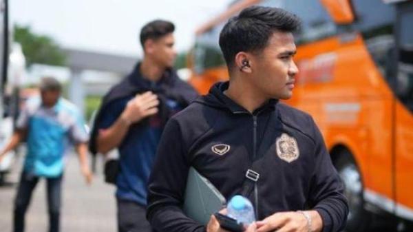 Pemain Port FC asal Indonesia, Asnawi Mangkualam bersama skuadnya tiba di Indonesia untuk melakoni laga perdana AFC Champions League Two (ACL 2) melawan Persib Bandung.