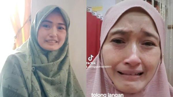 Mega Putri Aulia, mantan sinetron Tukang Bubur Naik Haji, pemeran Atikah tak kuasa menahan tangisnya meminta sinetron lawasnya untuk tidak ditayangkan ulang.