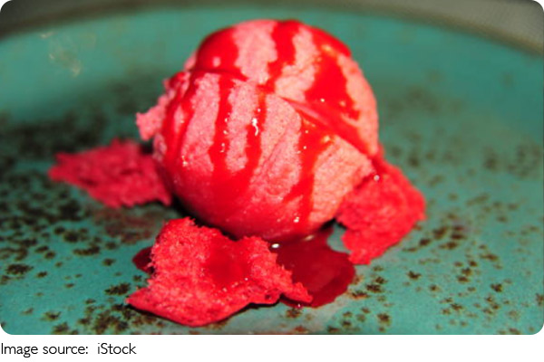 Chill with Rose Ice Cream
