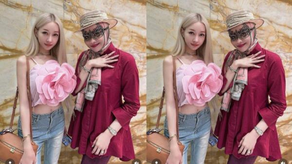 Luncinta Luna tampak makin langsing