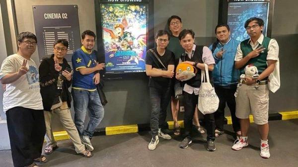 Nonton bareng film Digimon Adventure 02: The Beginning di Bekasi beberapa waktu lalu.