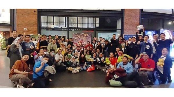 Nonton bareng film Digimon Adventure 02: The Beginning di Jakarta beberapa waktu lalu.