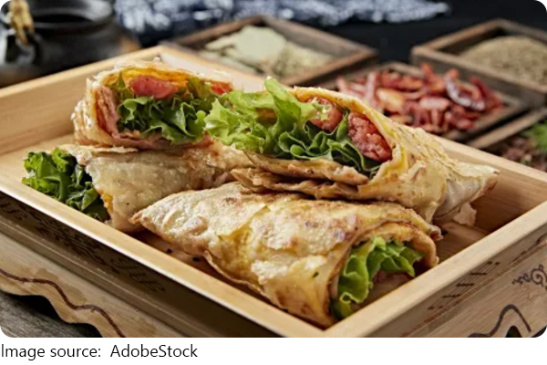 Desayuno: Crepes Salados