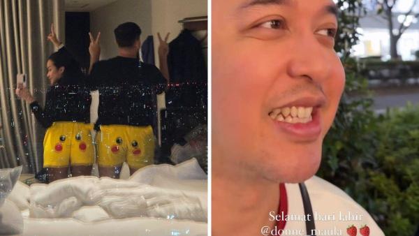 Keinginan Donne pakai celana pikachu