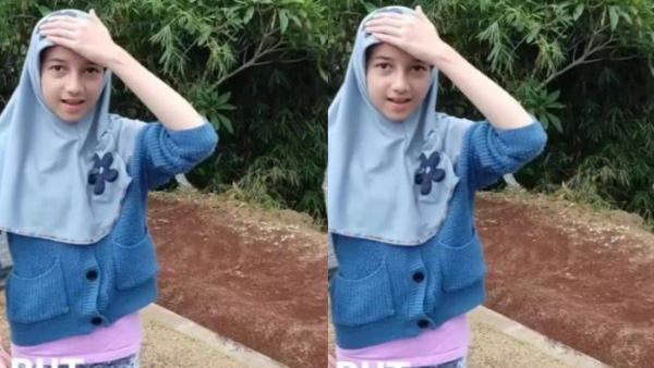 Ferdi Ali ajak anak gadisnya ziarah ke makam istri pertamanya