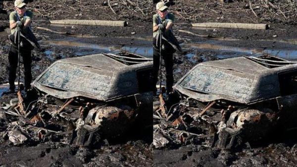 44 Tahun hilang, pasangan jutawan ditemukan jadi kerangka di mobil.