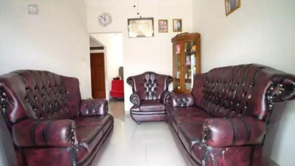 Potret rumah komedian Haji Malih.