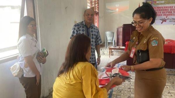 Perayaan Hari Disabilitas Internasional yang  berlangsung di Kota Bitung Sulut, Selasa (3/12/2024).