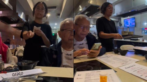 Cinta Kuya jadi pelayan restoran di Amerika Serikat