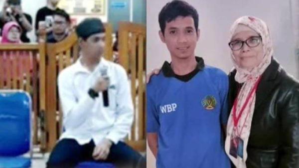 Kolase foto Sudirman, terpidana kasus Vina Cirebon. Masih menanti putusan PK.