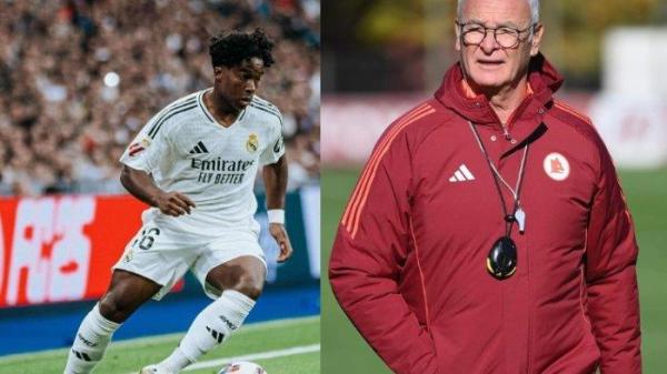 Kolase Endrick dan Claudio Ranieri AS Roma