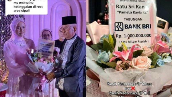 Gadis dapat hadiah Rp1 miliar.