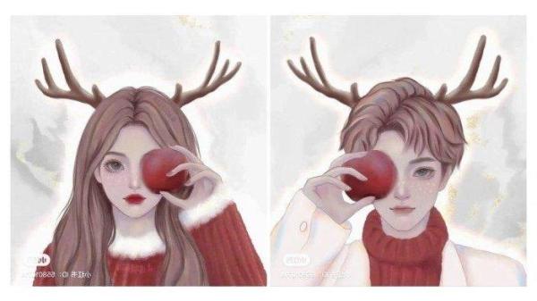 PP Couple Tema Natal 2024 2