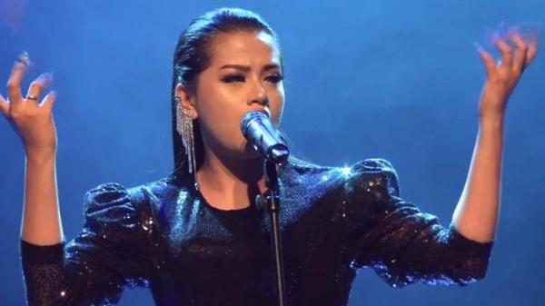 Shabrina Leonita di ajang Karaoke World Champion Round 4 tahun 2021