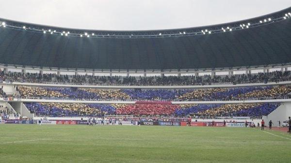 FOTO Stadion Jatidiri. Laga PSIS Semarang vs Malut United di Liga 1 hari ini akan dihelat di Stadion Jatidiri, markas Mahesa Jenar.
