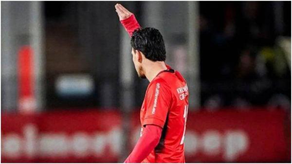 Pemain Timnas Indonesia, Thom Haye, saat membela Almere City di Liga Belanda, Sabtu (21/12/2024).