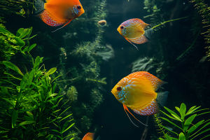 Fascinating Discus Fish