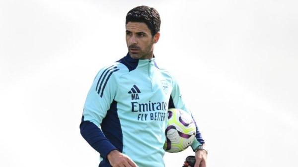 Pelatih Arsenal, Mikel Arteta. (Twitter / @Arsenal)