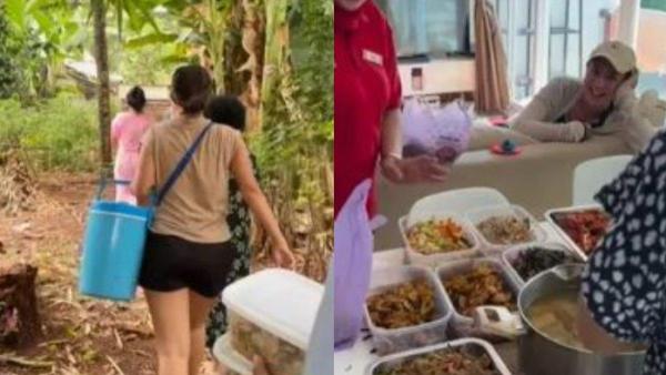 Eriska tak gengsi jualan masakan Sunda