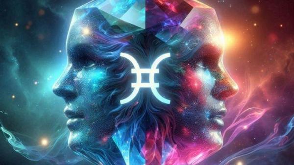 Ilustrasi zodiak Gemini