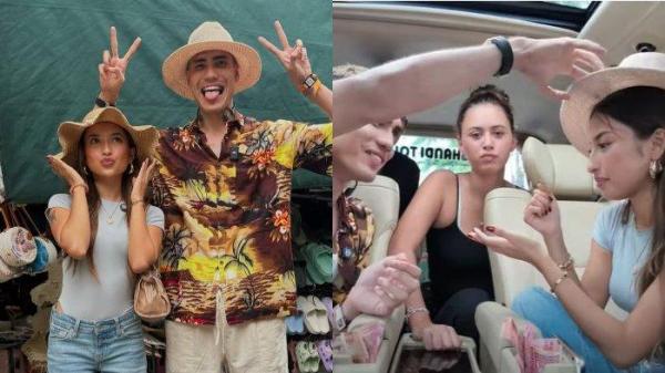 Momen saat Aisar Khaled membetulkan topi Jennifer Coppen tuai sorotan warganet, sentil eskpresi adik Dali Wassink.