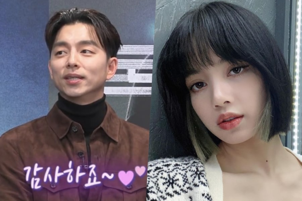 Kolase Gong Yoo dan Lisa